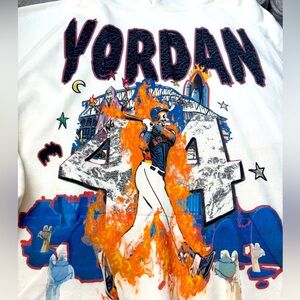 Houston MLB Astros “Yordan” Off-white Hoodie